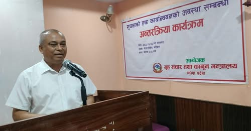 प्रदेश सरकार सूचनाको हक कार्यान्वयनमा गम्भीर छ ः संचारमन्त्री लेखी