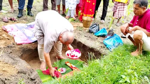 मन्त्री लेखीद्वारा चार पूर्वाधार विकास योजनाहरूको शिलान्यास र दुई योजना निरीक्षण