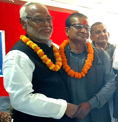 जसपा परित्याग गरेका तिवारी रामुपामा प्रवेश