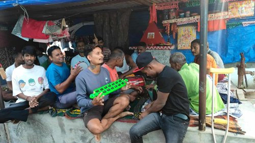 भजन किर्तन गर्दै कारागारमा पनि विवाह पञ्चमी उत्सव