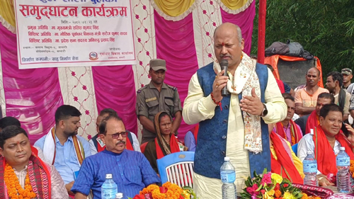 मधेशमा अहिले कालोपत्रे सडक र पुल निर्माणको काम तीव्र गतिमा भइरहेको छ ः मुख्यमन्त्री सिंह
