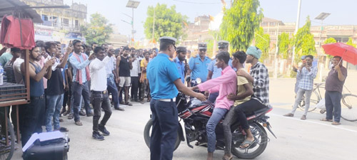 सडक दुर्घटना, ट्राफिक सचेतना लगायतका उद्देश्यले जनचेतनामूलक सडक नाटक मञ्चन