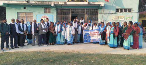 स्वास्थ्य स्वयम्सेविकाहरु सम्मानित