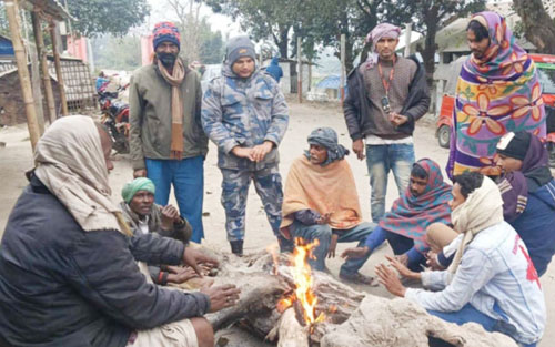 सशस्त्र प्रहरीको न्यानो बाँड्ने अभियान शुरु 