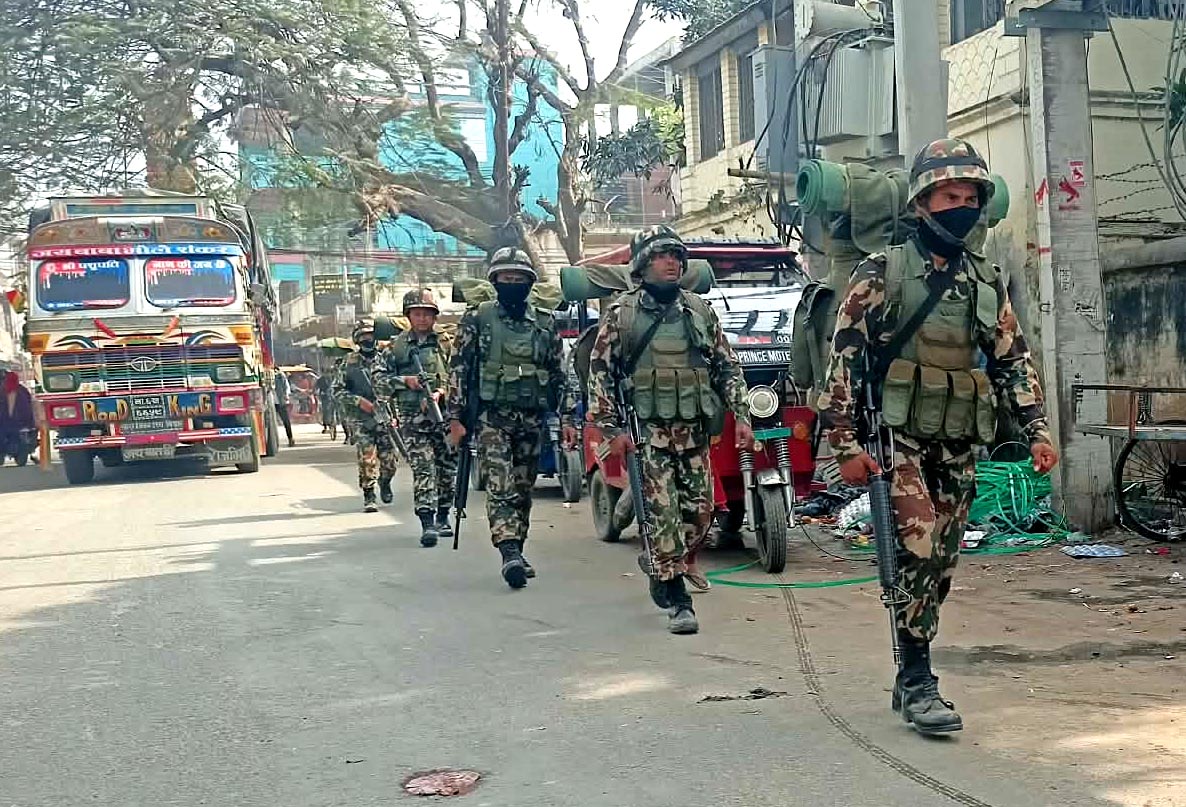 सप्तरीमा सेनासहित ७ हजार भन्दा बढी सुरक्षाकर्मी परिचालन