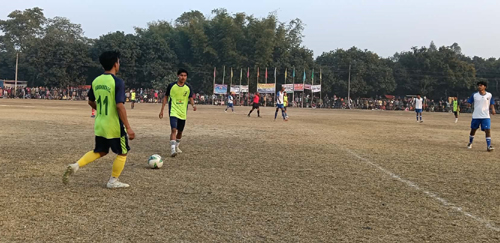 मेयरकप फुटबल प्रतियोगितामा शम्भुनाथ विजयी 