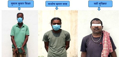 कैद सजाय तोकिएका तीन जना फरार अभियुक्त पक्राउ