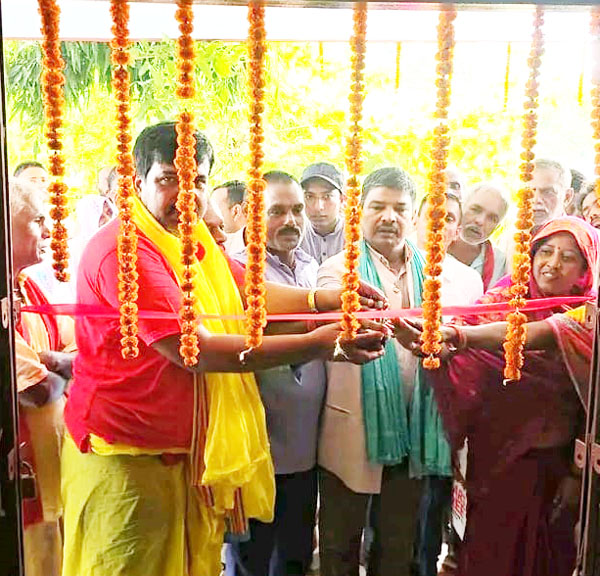 विष्णुपर गाउँपालिका वडा १ को कार्यालय भवन उद्घाटन 
