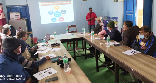 स्थानिय सरकार परियोजना  व्यवस्थापन समितिको बैठक सम्पन्न