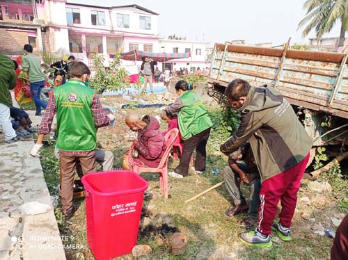 सप्तरीका ४० जना सडक आश्रित मानवको उद्दार