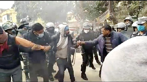 नेकपा प्रचण्ड नेपाल समुहका सात जना पक्राउ