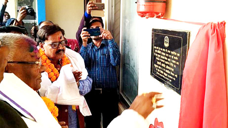 सप्तरीको अग्नीसाईर कृष्णाशवरणमा उच्च  प्रविधिसहितको आयुर्वेद औषधालय संचालनमा
