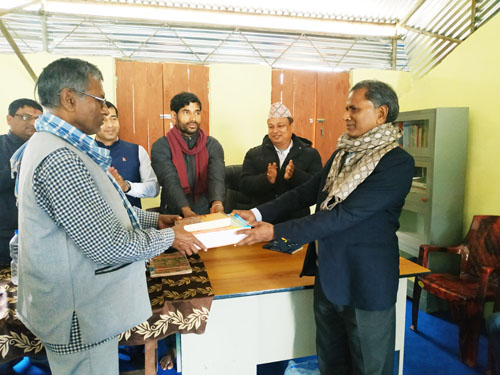 फर्सैठमा पुस्तकालय स्थापना 