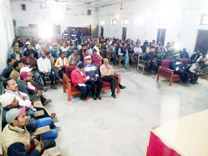 राजबिराजमा सवारी दुर्घटना न्युनिकरणका लागि जनचेतना 