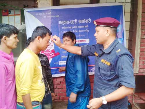चाड पर्वमा सुरक्षित यात्राका लागि प्रहरीद्वारा शुभकामना