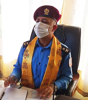सुदृढ शान्तिसुरक्षा व्यवस्था कायम गर्ने ः एसपी काफ्ले 