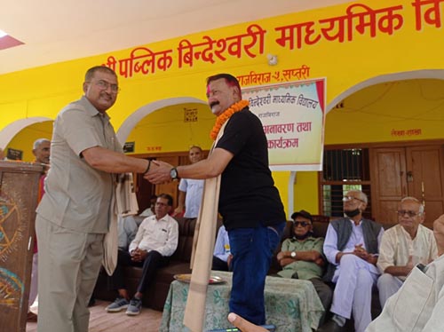 पविमाविमा दाताहरुको नामाबली भएको शिलालेख अनावरणका साथै आयव्यय सार्वजनिक