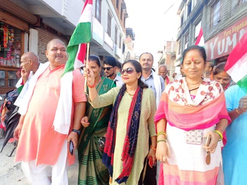 नागरिकता विधेयक फिर्तापछि  लोसपाद्वारा राष्ट्रपति बिरुद्ध प्रदर्शन