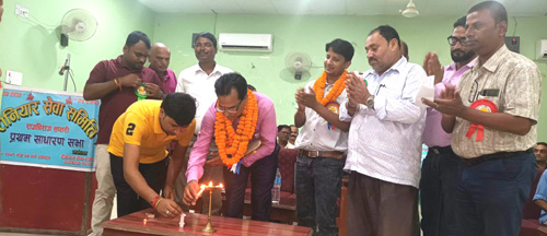 रौनियार सेवाको धर्मशाला निर्माणका लागि जग्गादानसहित आर्थिक सहयोग प्रदान