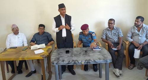 कात्तिक १७ देखी मात्र उम्मेदवारले प्रचार प्रसार गर्न पाउने ः मुख्य निर्वाचन अधिकृत 