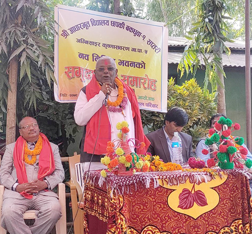 शिक्षाको माध्यमबाट सामाजिक रुपान्तरण सम्भव ः मन्त्री साह