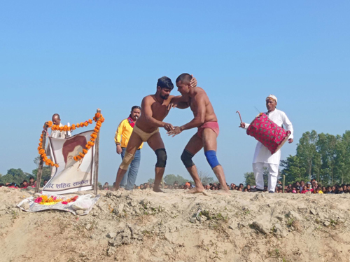 तिलाठीमा अन्तराष्ट्रिय कुस्ती प्रतियोगिता सुरु