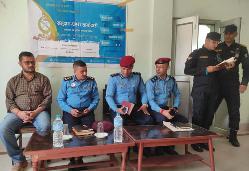 नयाँ एसपीको पहिलो प्राथमिकता शान्ति सुरक्षा र दोश्रो चोरी तस्करी नियन्त्रण