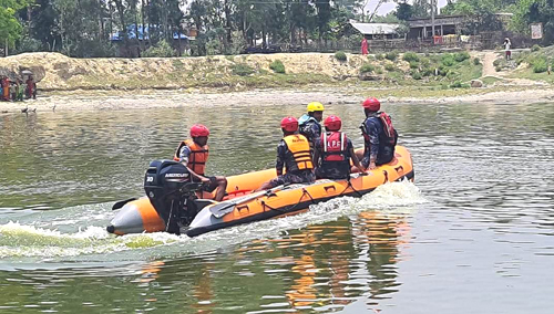 विपदबाट हुने जोखिम न्यूनिकरणका लागि उद्धार अभ्यास 