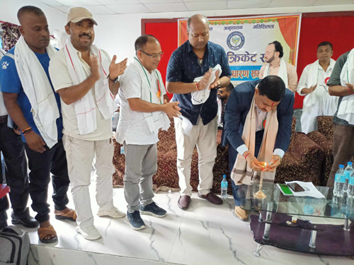 तीन वर्षभित्र राजरंगशालालाई पूर्ण रुपमा  निर्माण गरि राष्ट्रिय प्रतियोगिता गराउने  लक्ष्य ः शिक्षा मन्त्रि यादव