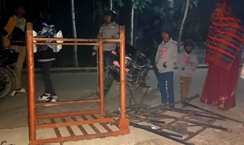 बन्द रहेको अस्पतालको  समानहरू चोरी हुँदै
