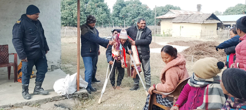 चिसोबाट जोगिन अपाङ, वृद्धवृद्धा र  एकल महिलालाई ब्ल्याङकेट वितरण