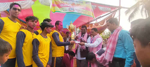 सकरपुराले जित्यो तिलाठी कोईलाडी पालिका कप