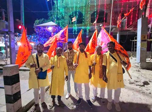 राजविराजदेखी बिराटनगरसम्मको ६ जनाले गरे पैदल यात्रा 