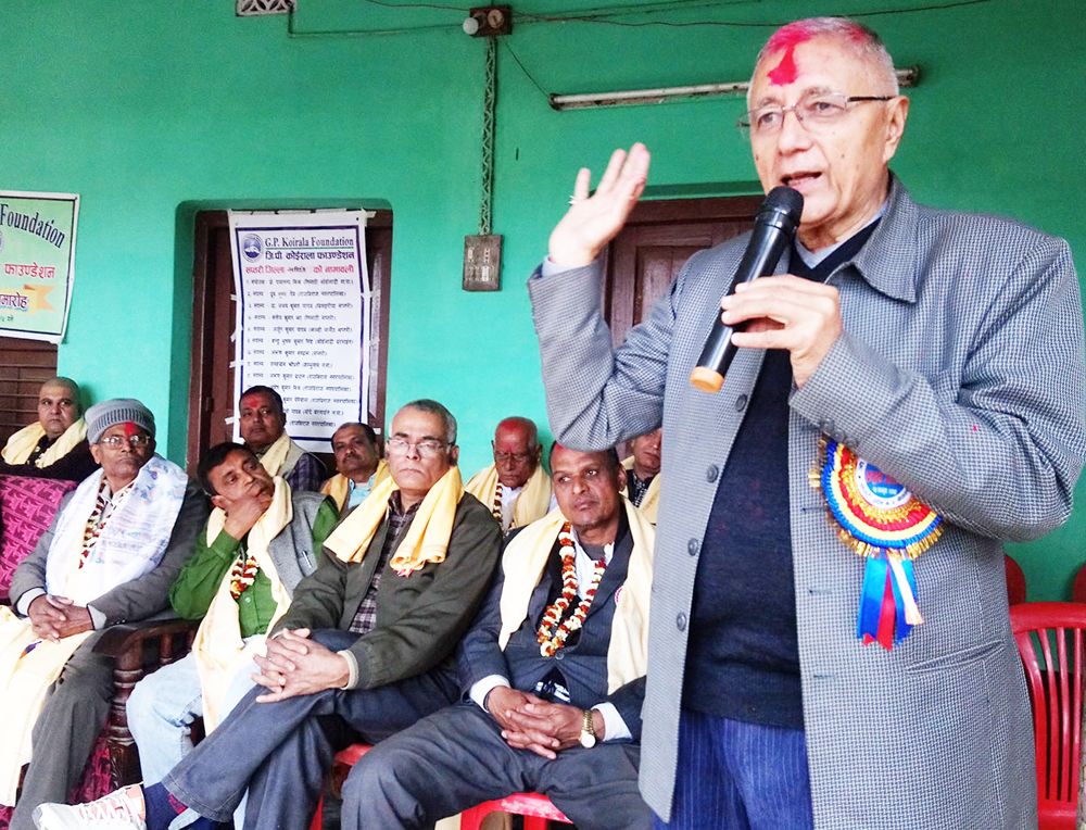 नैतिकता र संस्कार कै कारण काँग्रेस पार्टी कमजोर बन्दै गएको छ ः डा. कोइराला