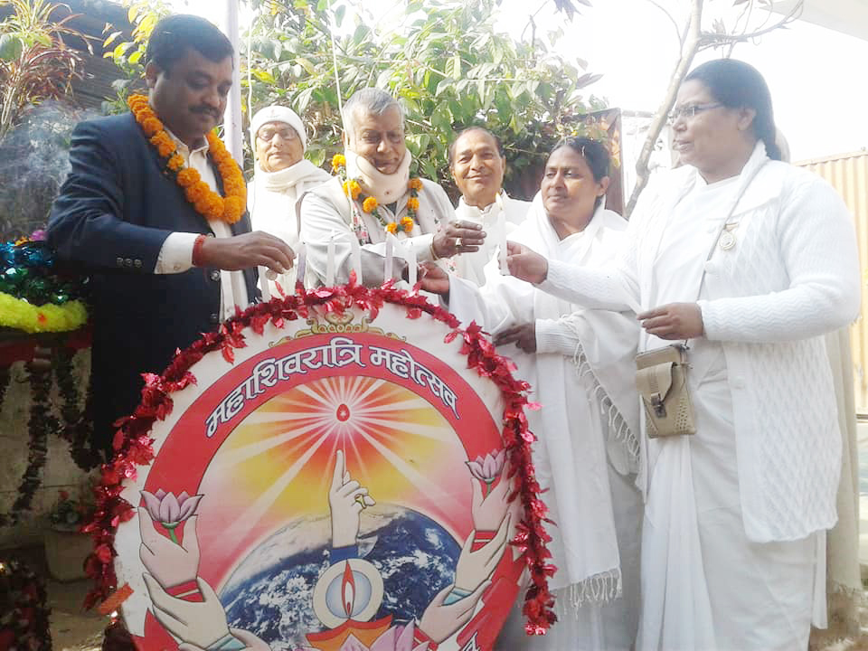 शिवरात्रीको अवसरमा शान्ति यात्रा र प्रवचन 