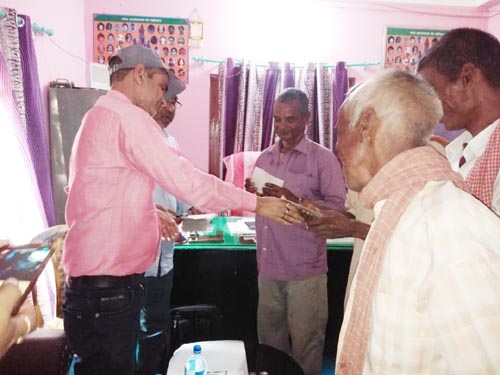 ४७ जना अग्निपीडितलाई राहत स्वरुप नगद प्रदान