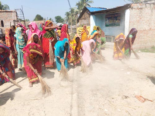 पूर्ण सरसफाइ तर्फ गोरगामा  बरहीबिरपुर अग्रसर हुँदै