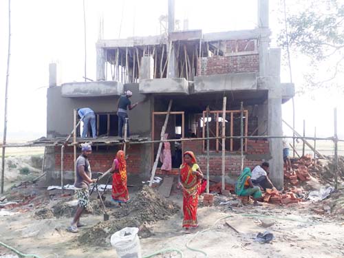वडा कार्यालय भवन निर्माण कार्य अन्तिम चरणमा