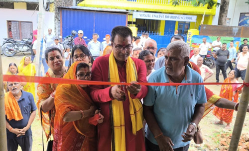 वडा नं. ३ को नवनिर्मित  भवनको उद्घाटन 
