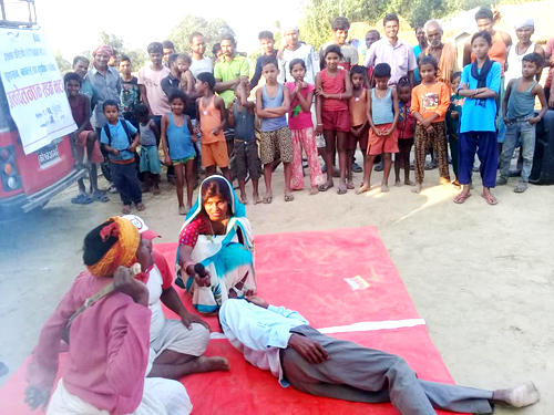 सुशासन, बालविवाह तथा कुपोषण सम्बन्धी सडक नाटक सम्पन्न