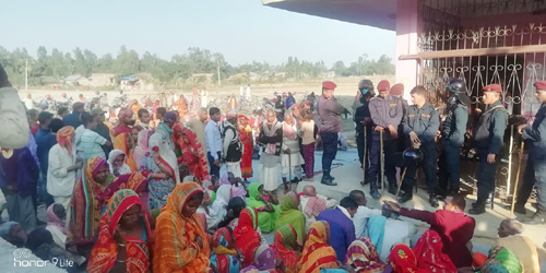 सामाजिक सुरक्षा भत्ता नपाएको भन्दै छिन्नमस्तामा प्रदर्शन