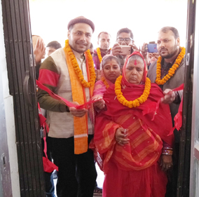 मल्हनियामा बर्थिङ सेन्टरसहितको स्वास्थ्य चौकीको उद्घाटन