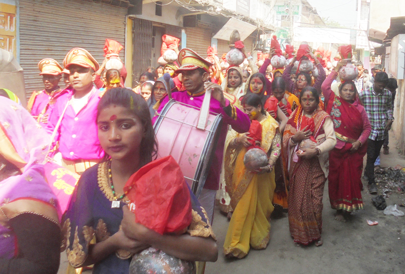 नगरको पहिलो शनिदेव मन्दिरमा प्रतिमा स्थापना