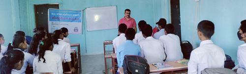 बालबालिकालाई विपद् सम्बन्धी अभिमुखीकरण