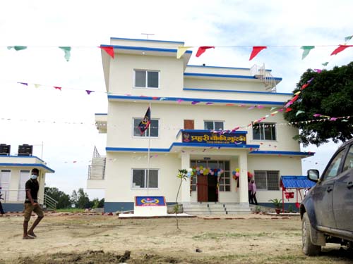 प्रदेश २ प्रहरी प्रमुखद्वारा झुटकी प्रहरी चौकी भवनको उद्घाटन