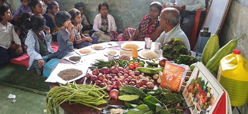 पोषण सप्ताहको अवसरमा बिद्यालयमा बिभिन्न कार्यक्रम संचालन