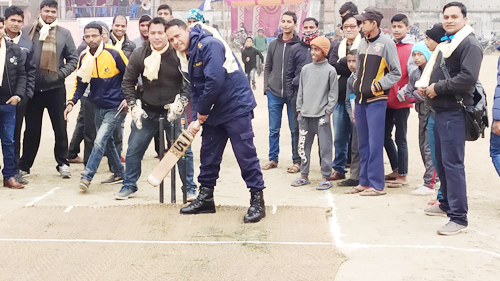 अन्तर बिद्यालय क्रिकेट प्रतियोगिता सुरु