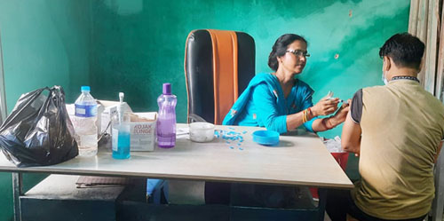 सप्तरीमा ११ प्रतिशत जनताले लगाए कोभिड–१९ बिरुद्धको खोप