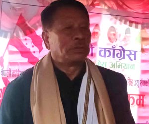 काँग्रेस समुदायलाई परेको पीडा सम्बोधन गर्ने जनताको पार्टी हो ः नेता प्रकाशमान सिंह