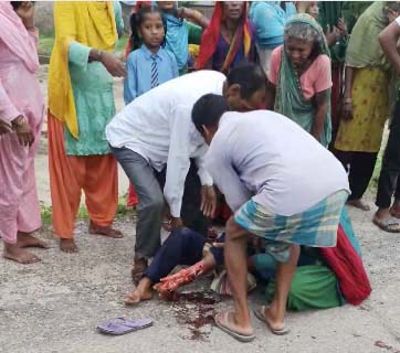 परिक्षा दिन हिडेका बालकको  ट्रकको ठक्करबाट ज्यान गयो